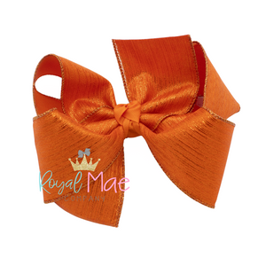{Shimmer + Shine} Orange Hair Bow