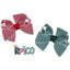 {Gingham Lace} Hair Bow