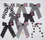 Sailor Bows {black/white}
