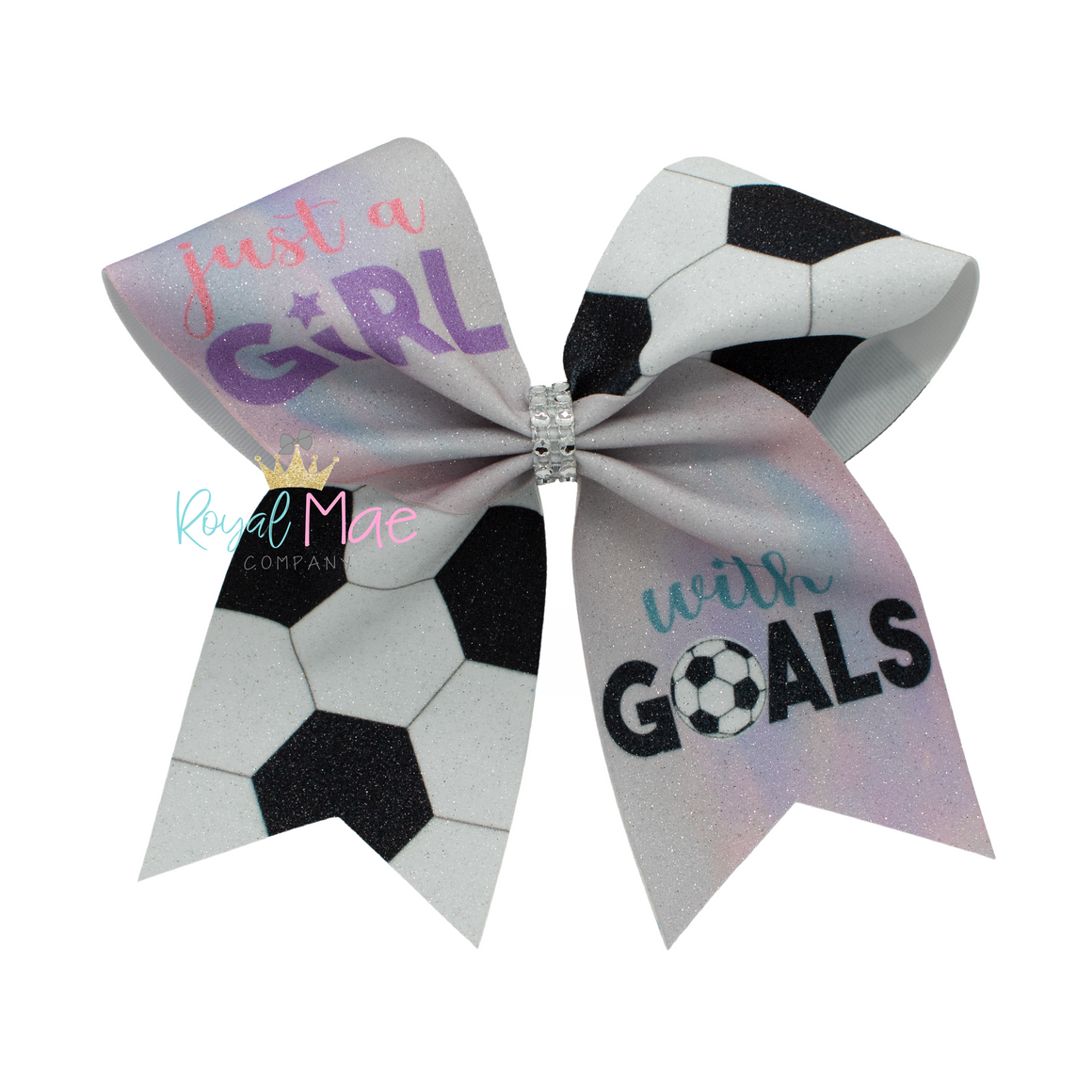 {Just A Girl With Goals} Hair Bow