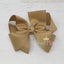{Khaki} Hair Bow
