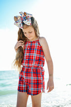 {Beach Bum} Nautical Hair Bow