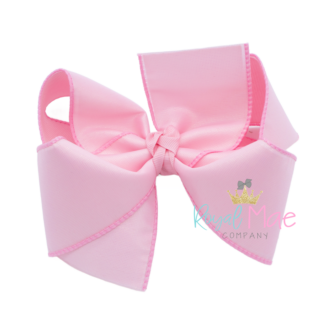 {Subtle Shimmer} Hair Bow in PINK