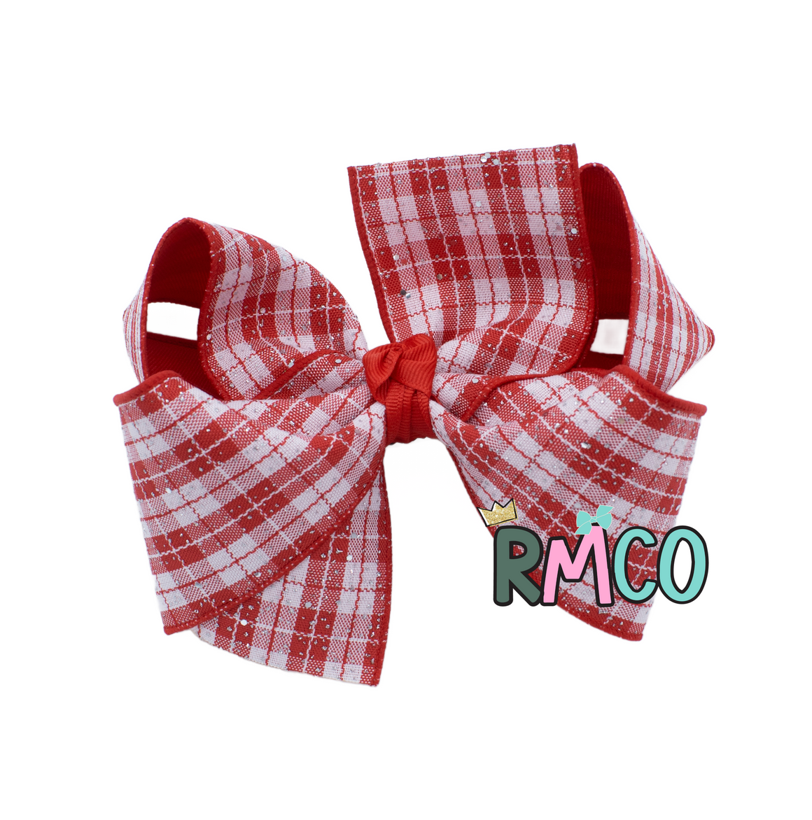 {Plaid Tidings} Hair Bow