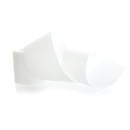 {White} Hair Bow - STIFF GROSGRAIN