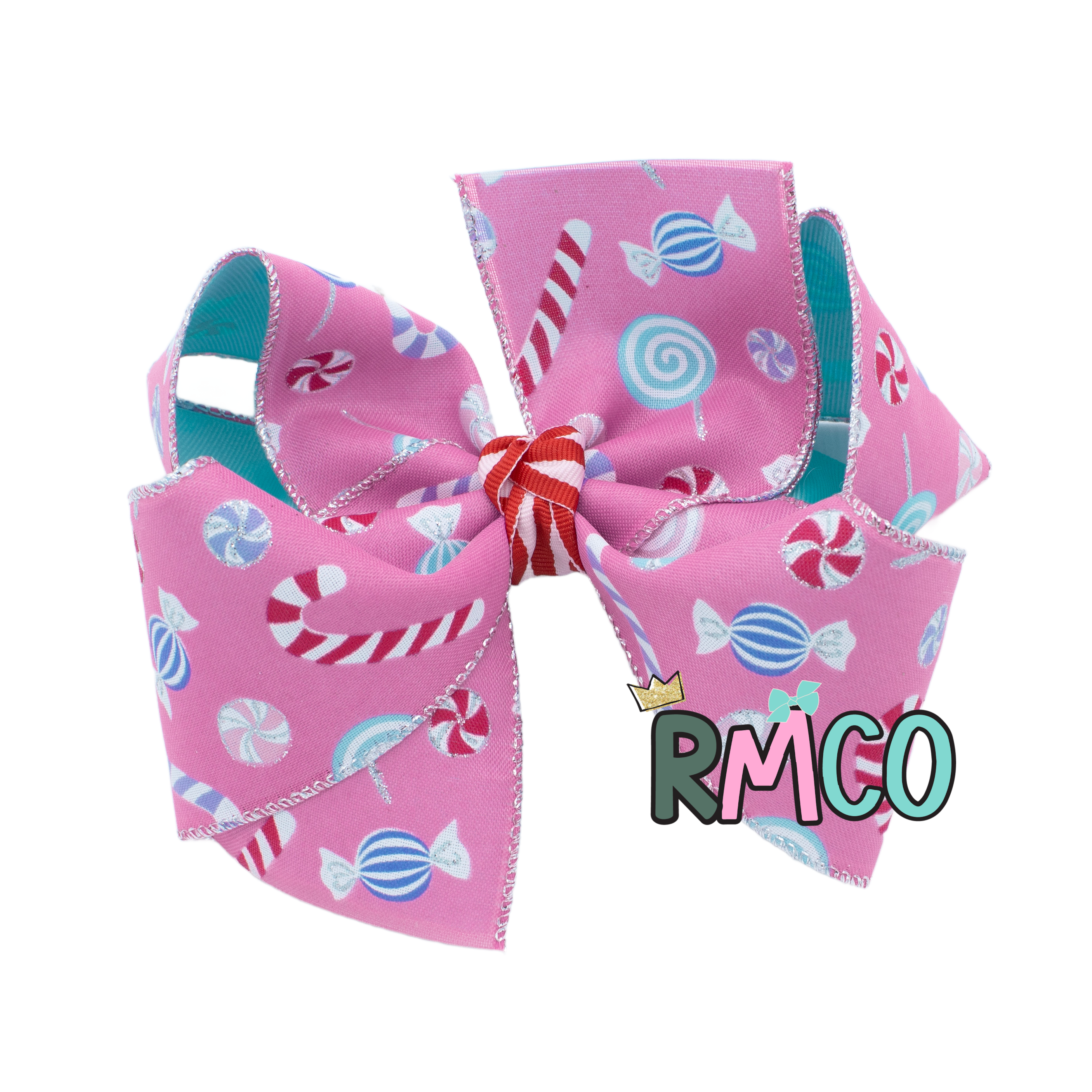 {Hard Candy Christmas} 2.0 Hair Bow - PINK Main image