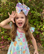 {So EGGstra} Hair Bow