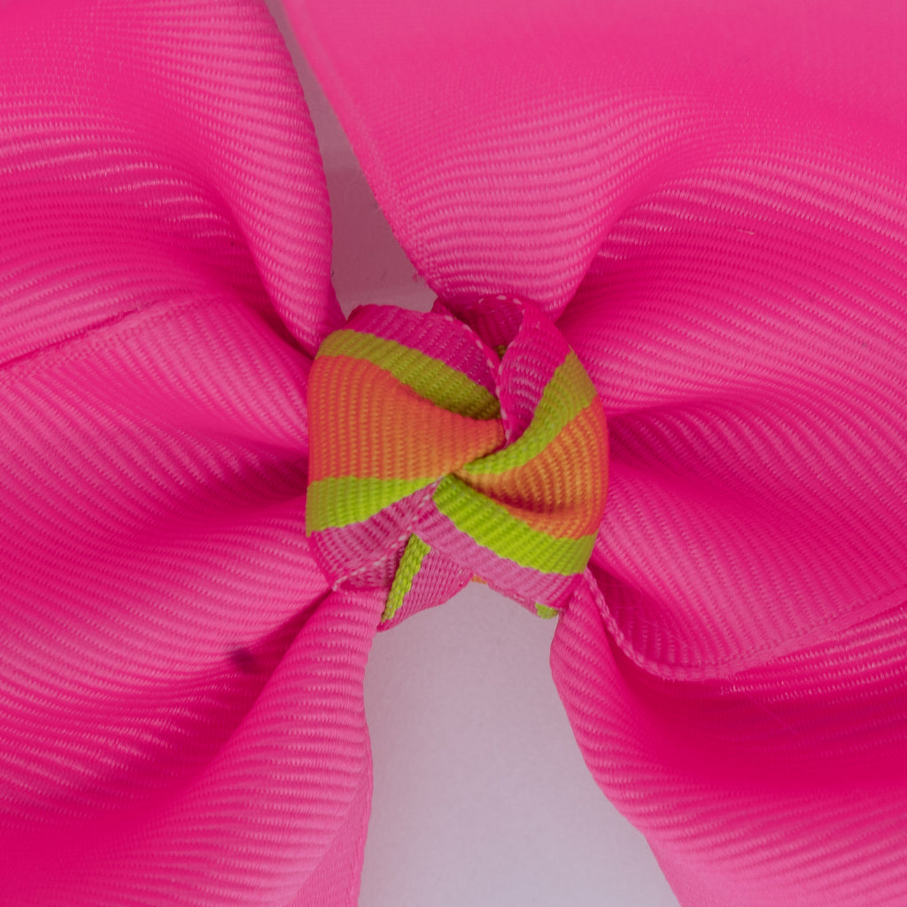 {Neon Pink} Hair Bow - DISCONTINUED SCHIFF COLOR