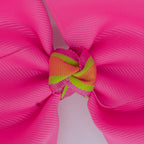 {Neon Pink} Hair Bow - DISCONTINUED SCHIFF COLOR