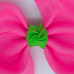 {Neon Pink} Hair Bow - DISCONTINUED SCHIFF COLOR