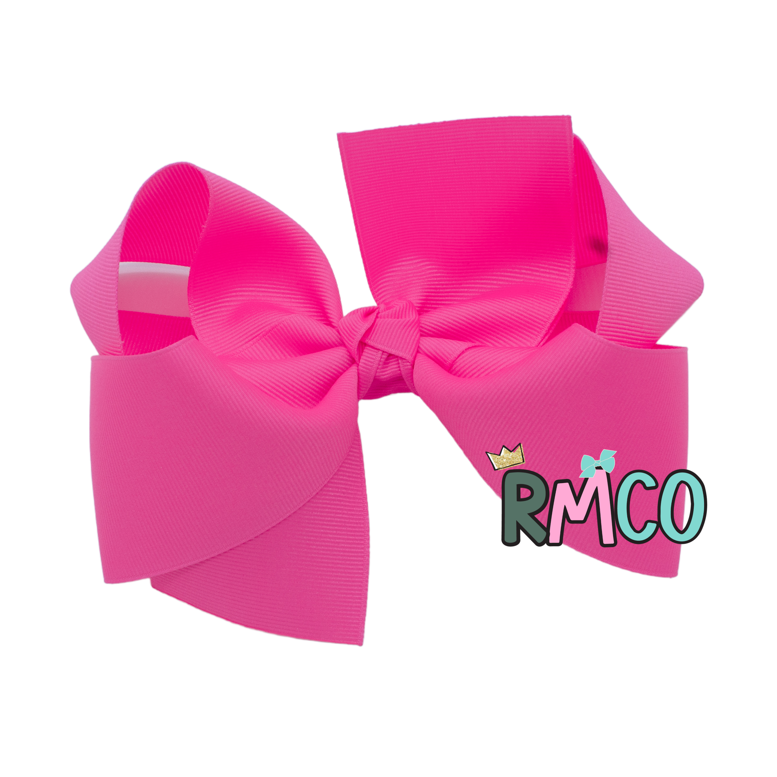 {Neon Pink} Hair Bow - DISCONTINUED SCHIFF COLOR Main image