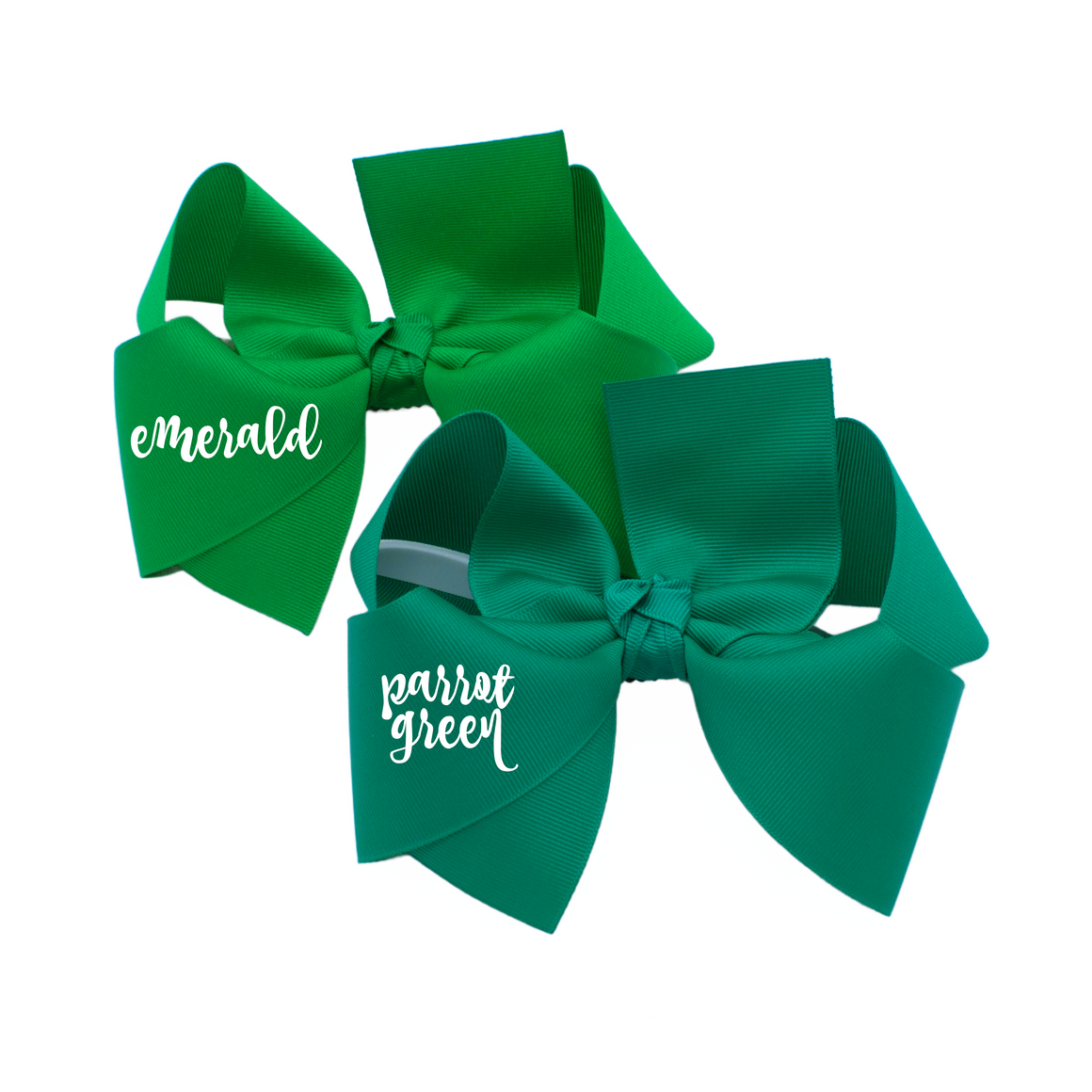 {Parrot Green} Hair Bow