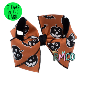 {Jack O' Glow} Hair Bow
