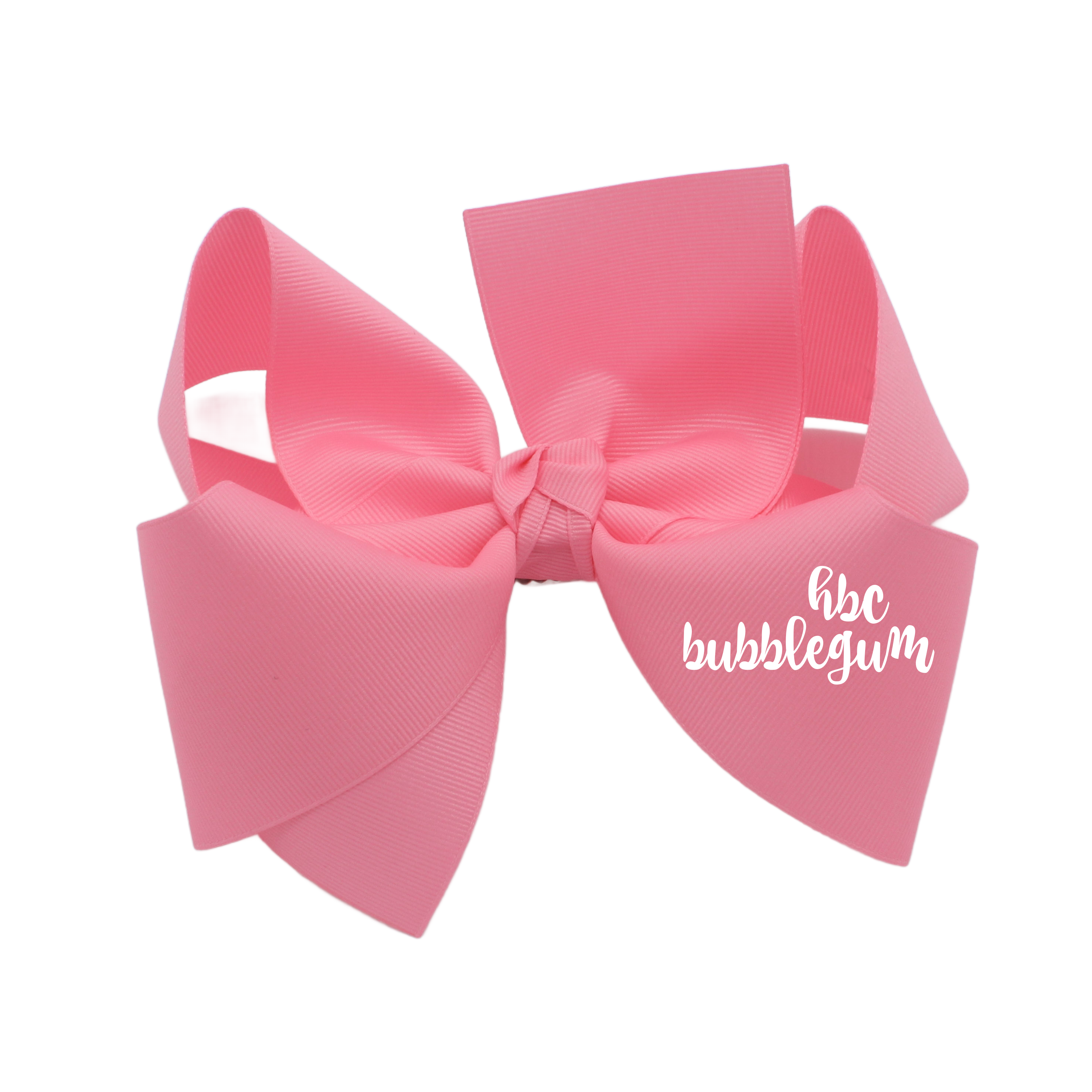 {Bubblegum} Hair Bow - STIFF GROSGRAIN Main image