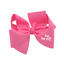 {Hot Pink} Hair Bow - STIFF GROSGRAIN