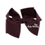 {Deep Maroon} Hair Bow - STIFF GROSGRAIN