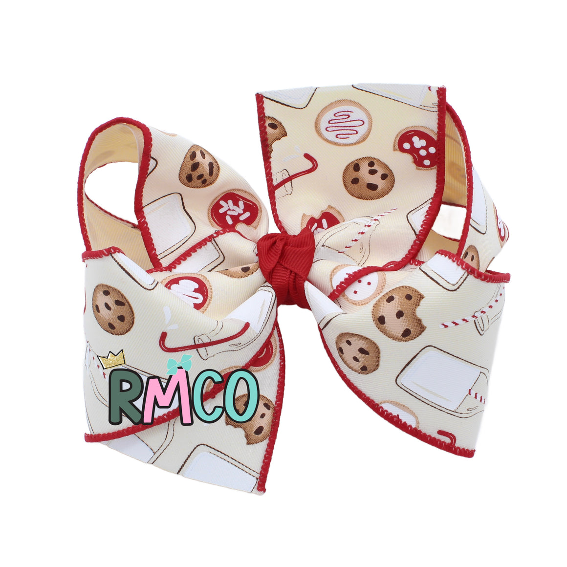 {Milk + Cookies} Hair Bow in CREME