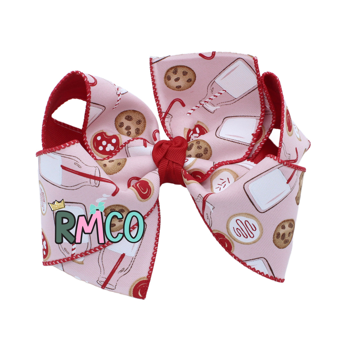 {Milk + Cookies} Hair Bow in PINK