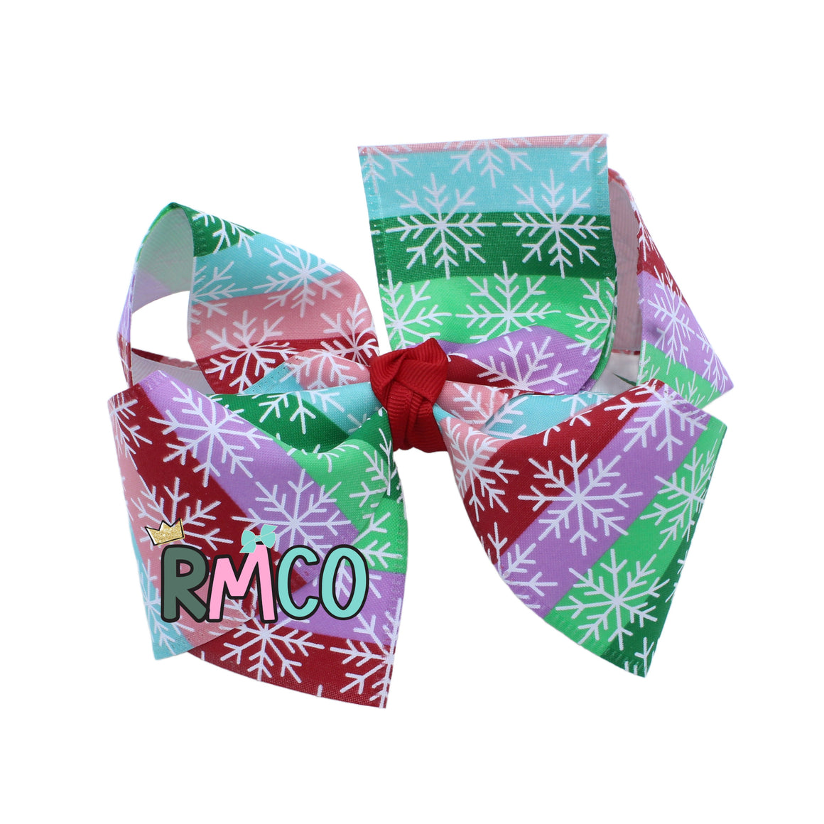 {Arctic Rainbow} Hair Bow