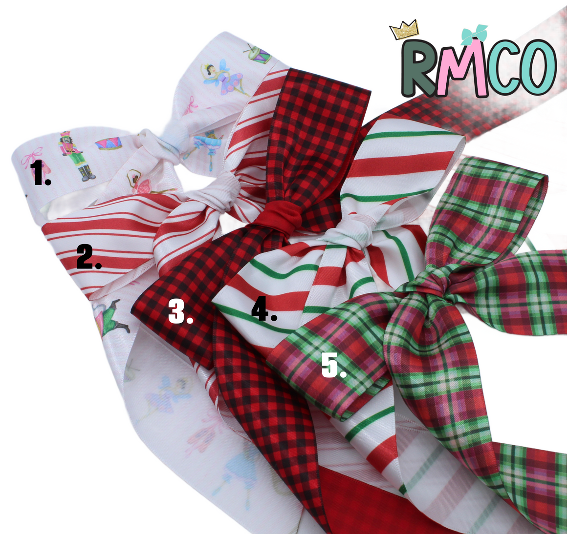 {Christmas} Sailor Hair Bows
