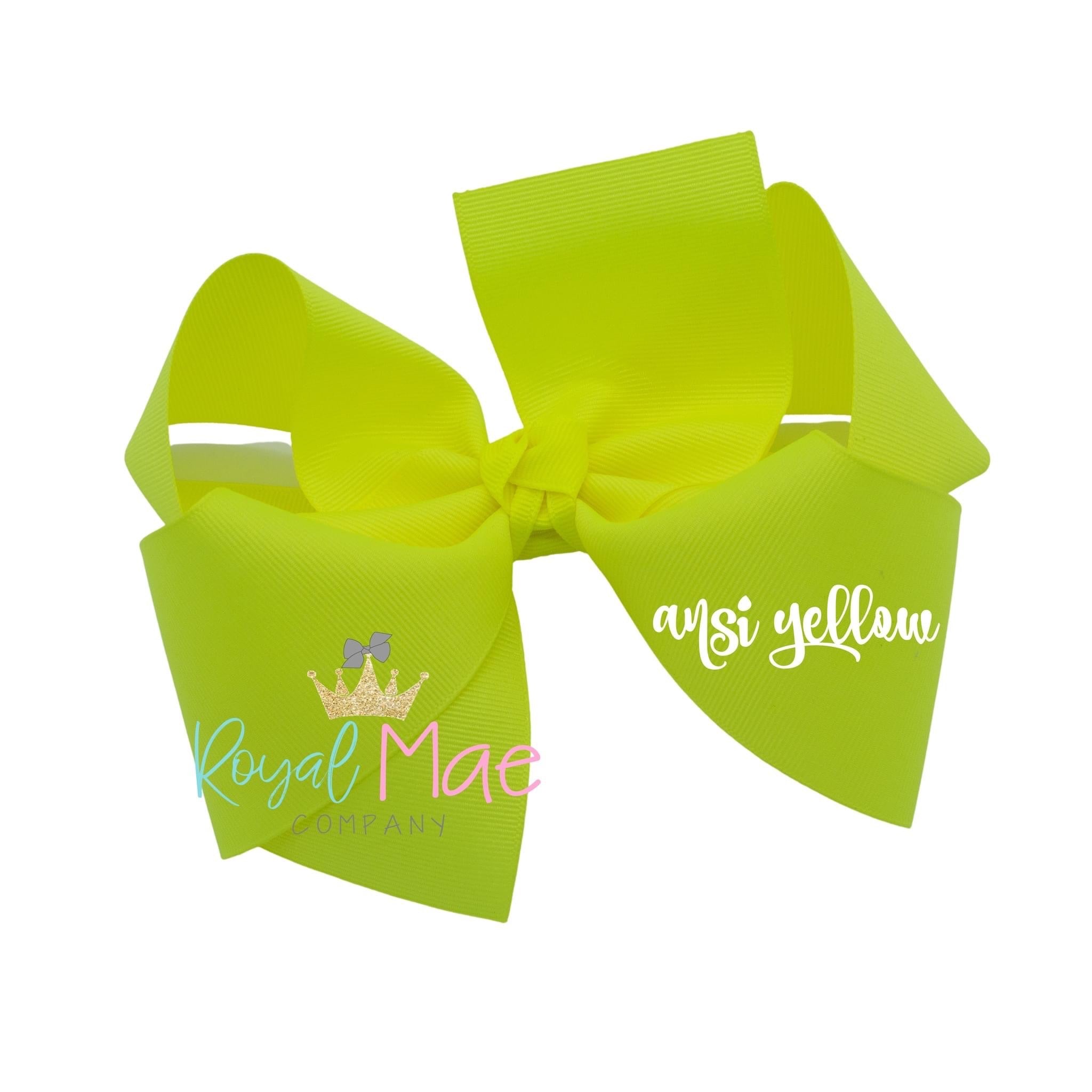 {Ansi Yellow} Hair Bow Main image