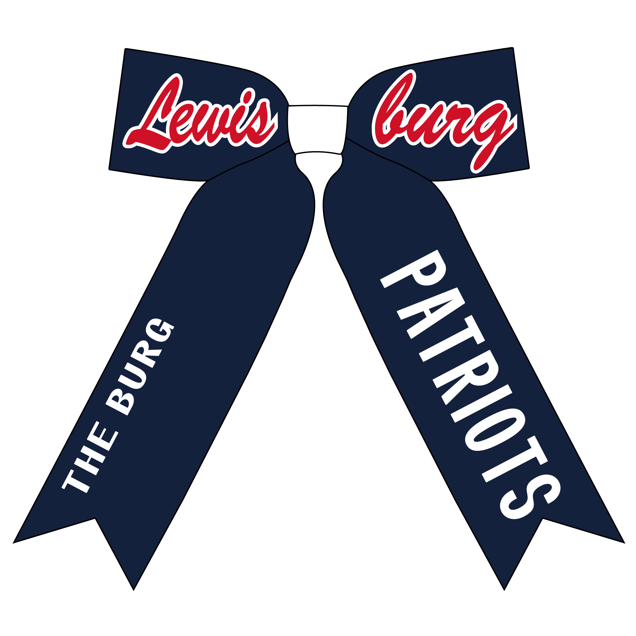 {The Burg} Classic Hair Bow Main image