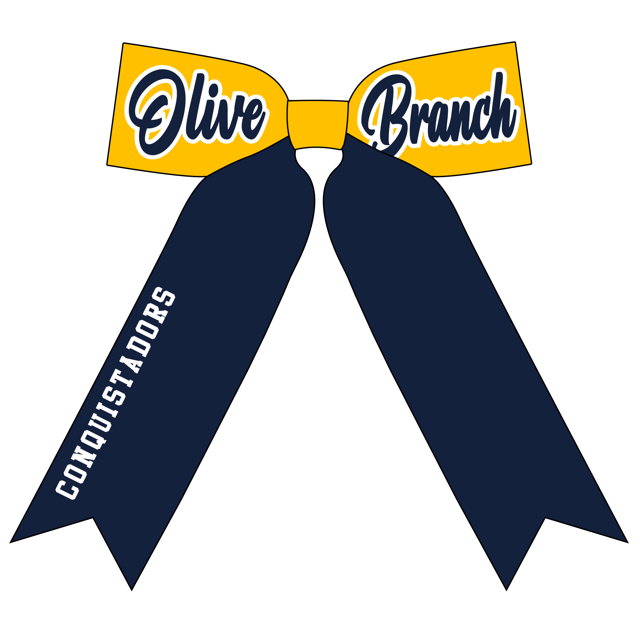 {Olive Branch} Classic Hair Bow Main image