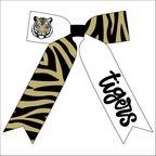 {Tiger Pride} Sailor Bow - BLACK & GOLD
