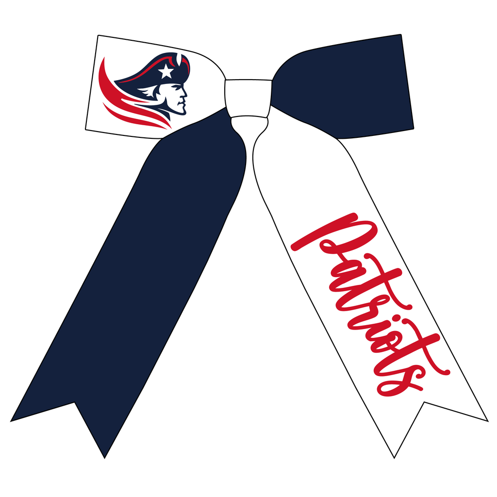 {Patriots} Classic Hair Bow