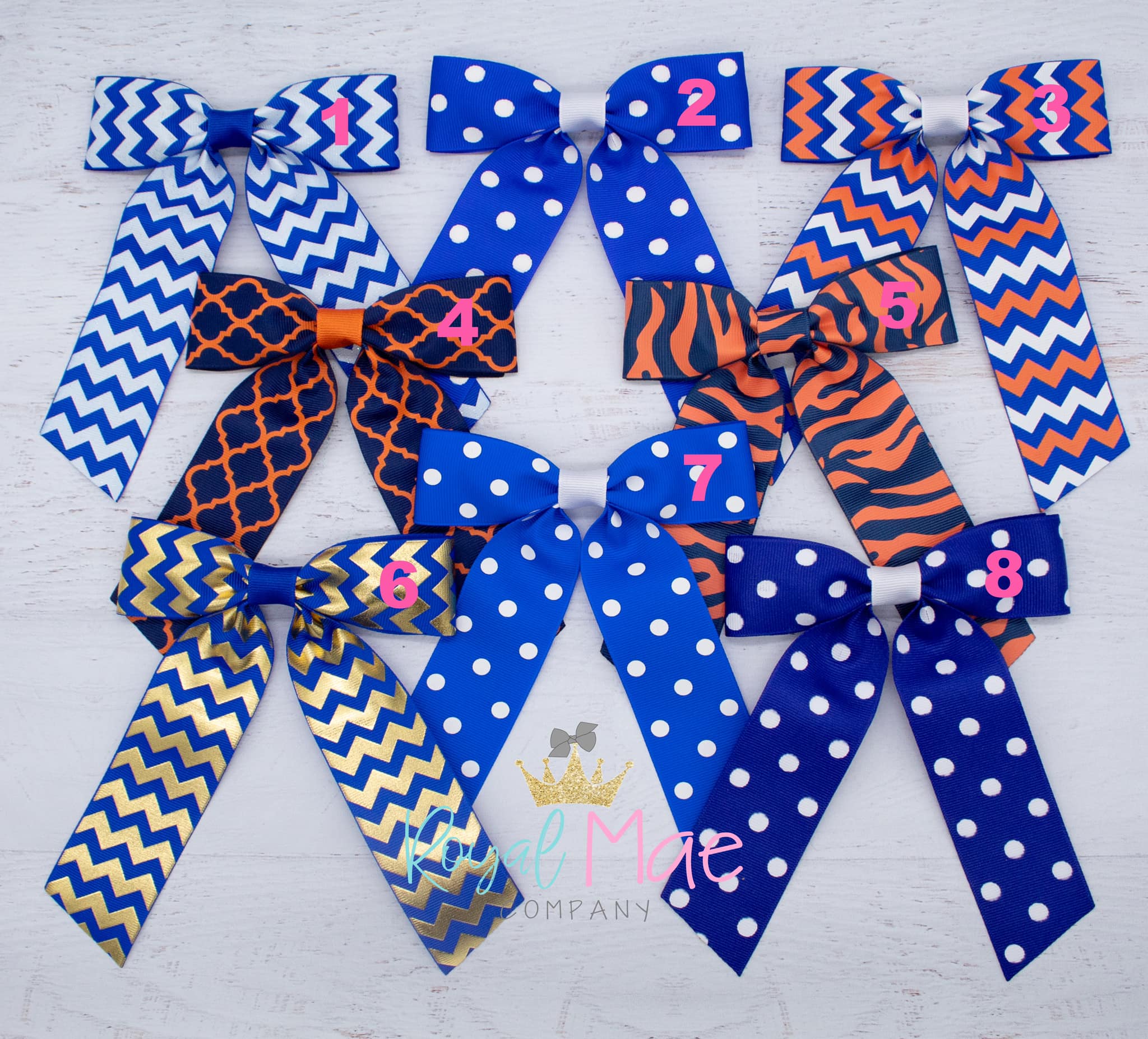 SAILOR BOW {royal blues} Main image