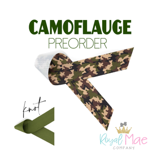 {Camouflage} Hair Bow
