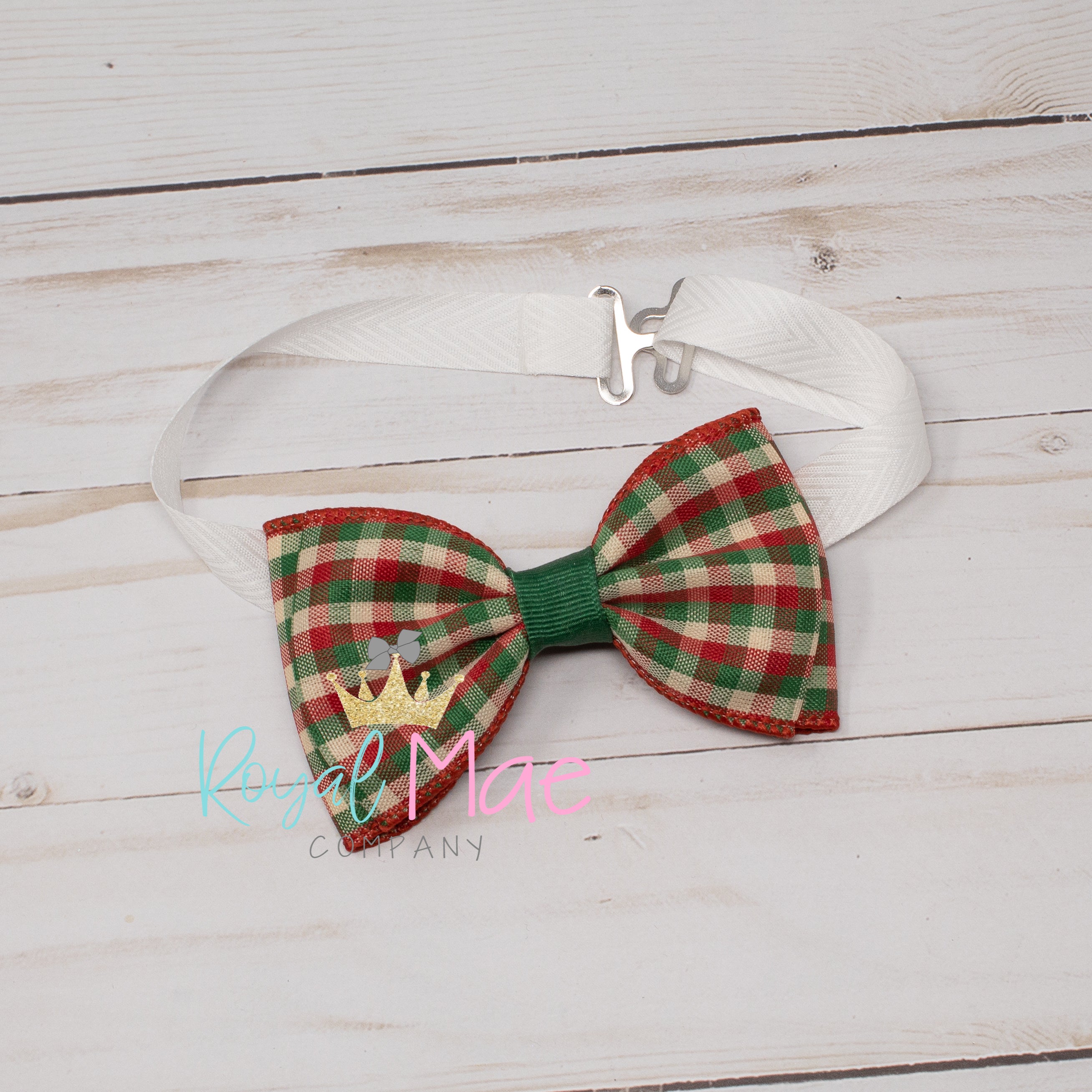 {Holiday} - Boy Tie  {includes an adjustable neck strap}