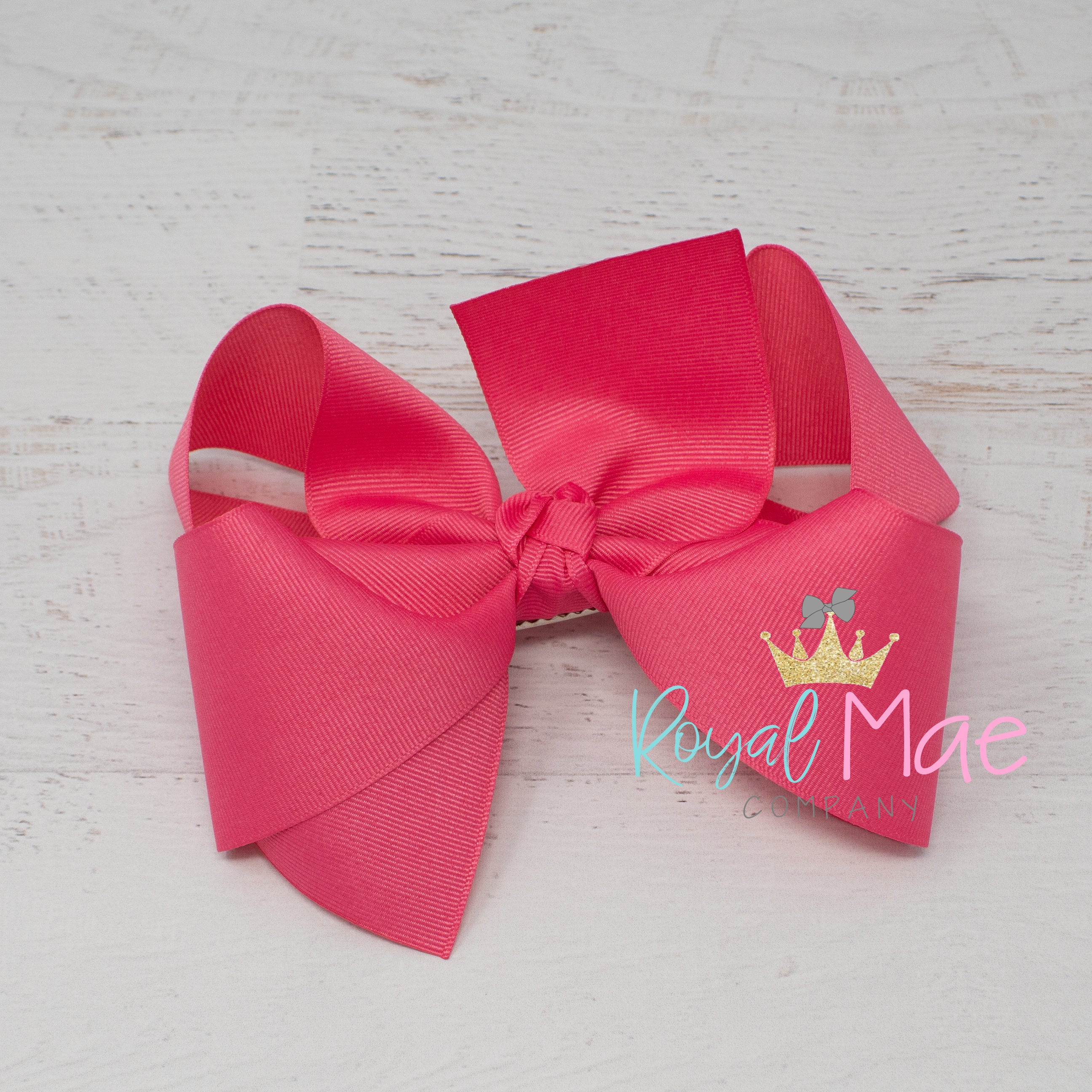 {Hot Pink} Hair Bow Main image