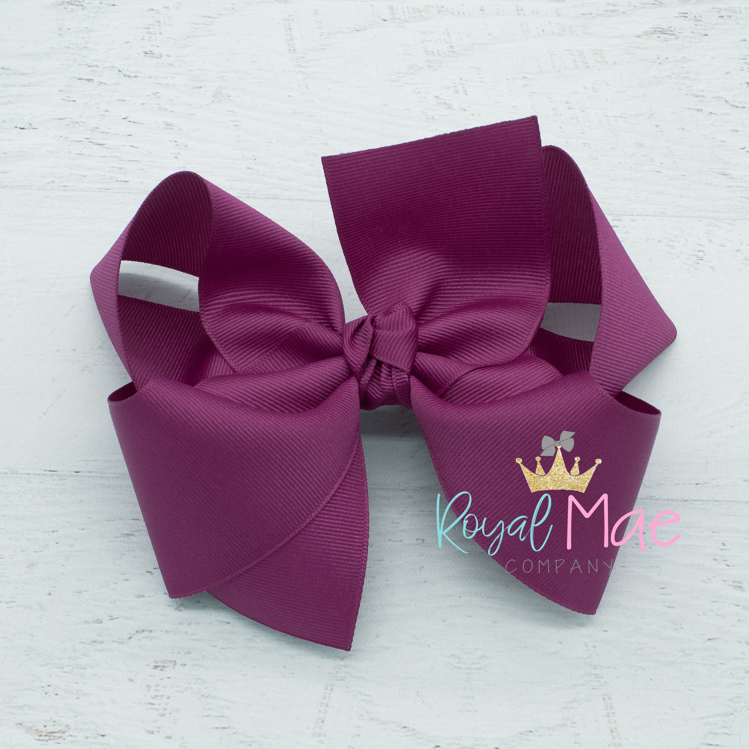 {Festive Fuchsia} Hair Bow Main image
