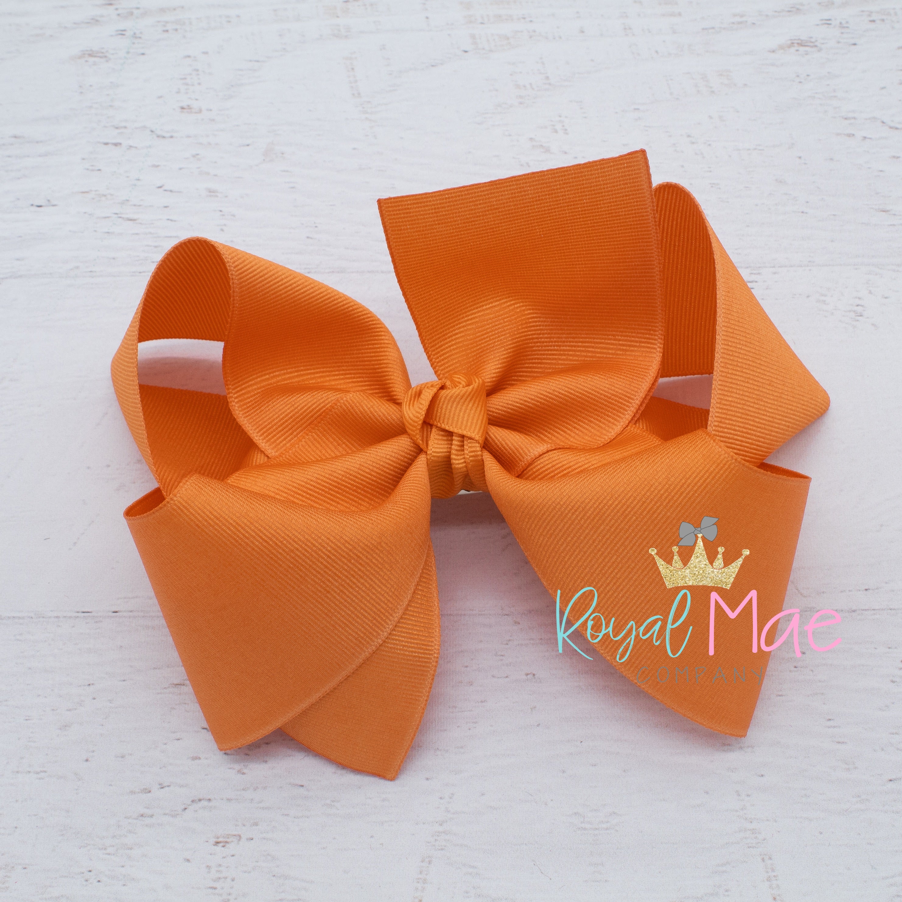 {Pumpkin Pie} Hair Bow Main image