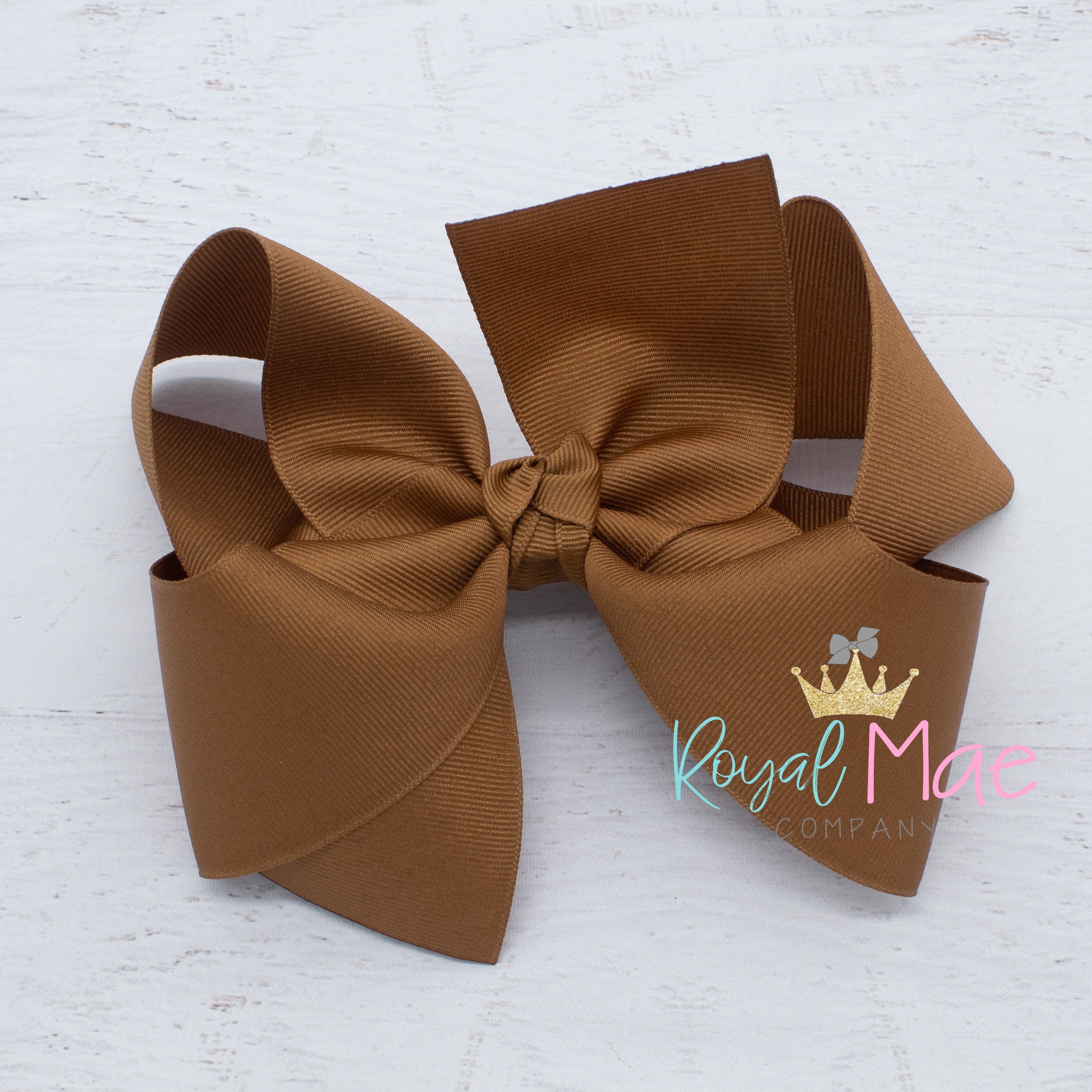 {Coffee} Hair Bow Main image