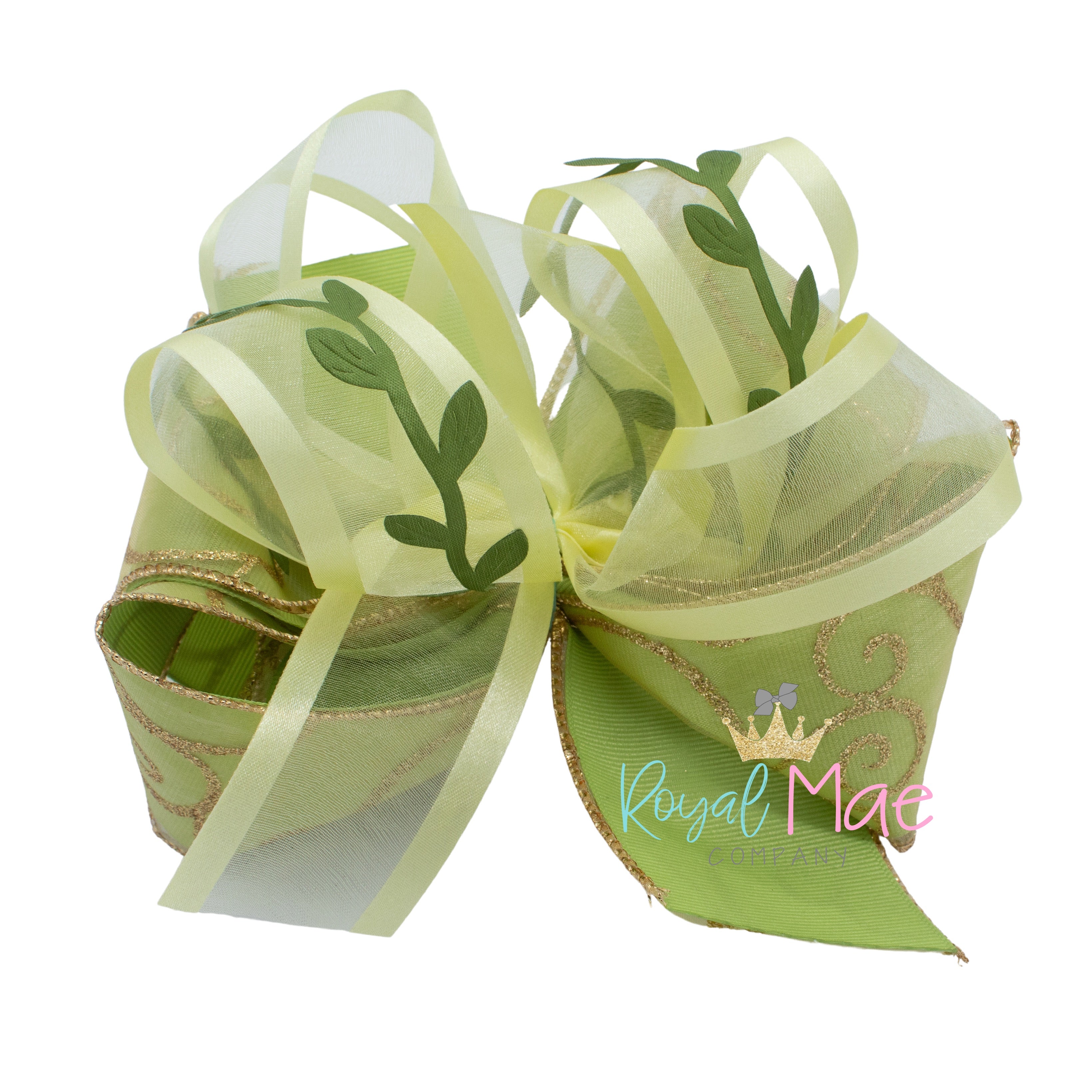 {Frog Kisser} Hair Bow