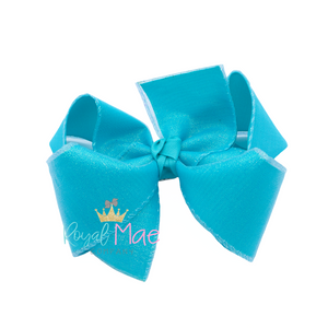 {GLAMOUR} Hair Bow in TURQUOISE
