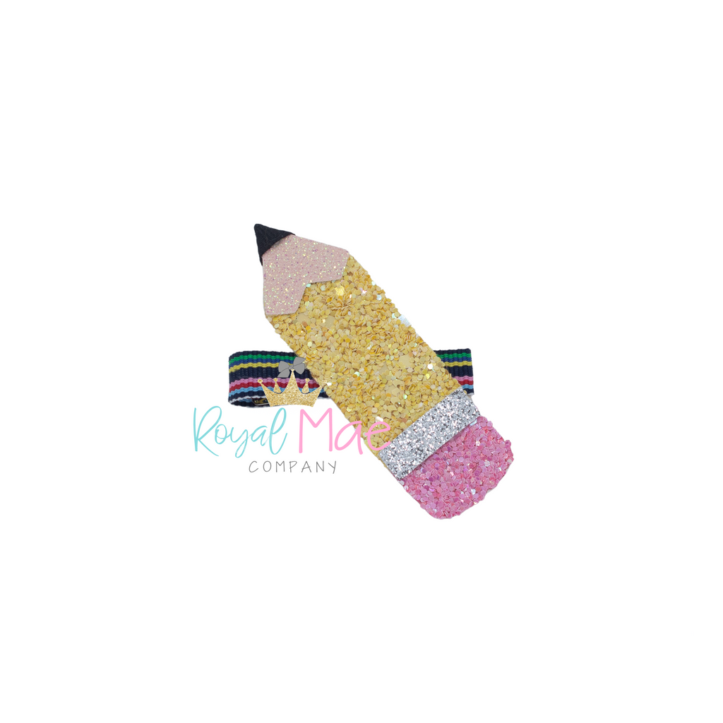 {Pencil} Hair Clip in IRIDESCENT