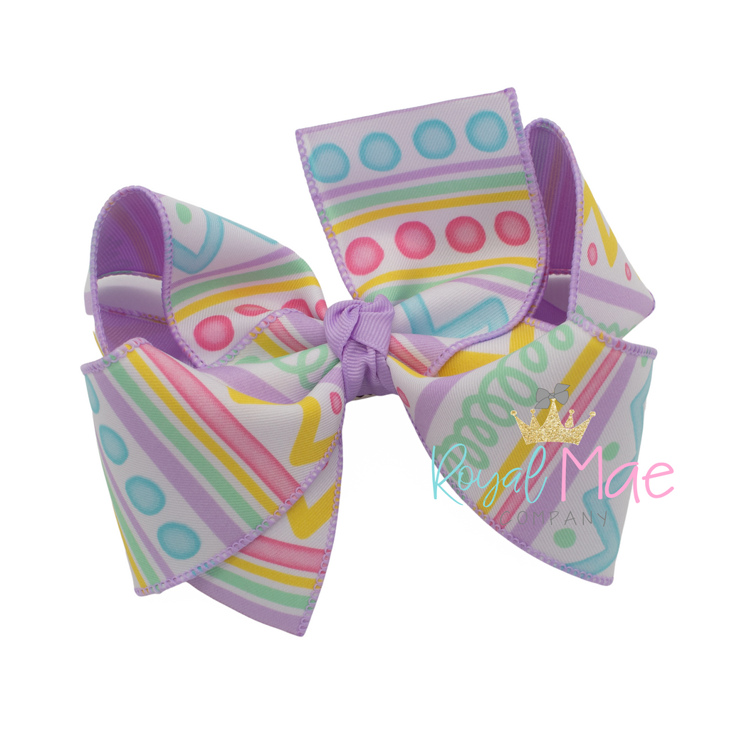 {So EGGstra} Hair Bow