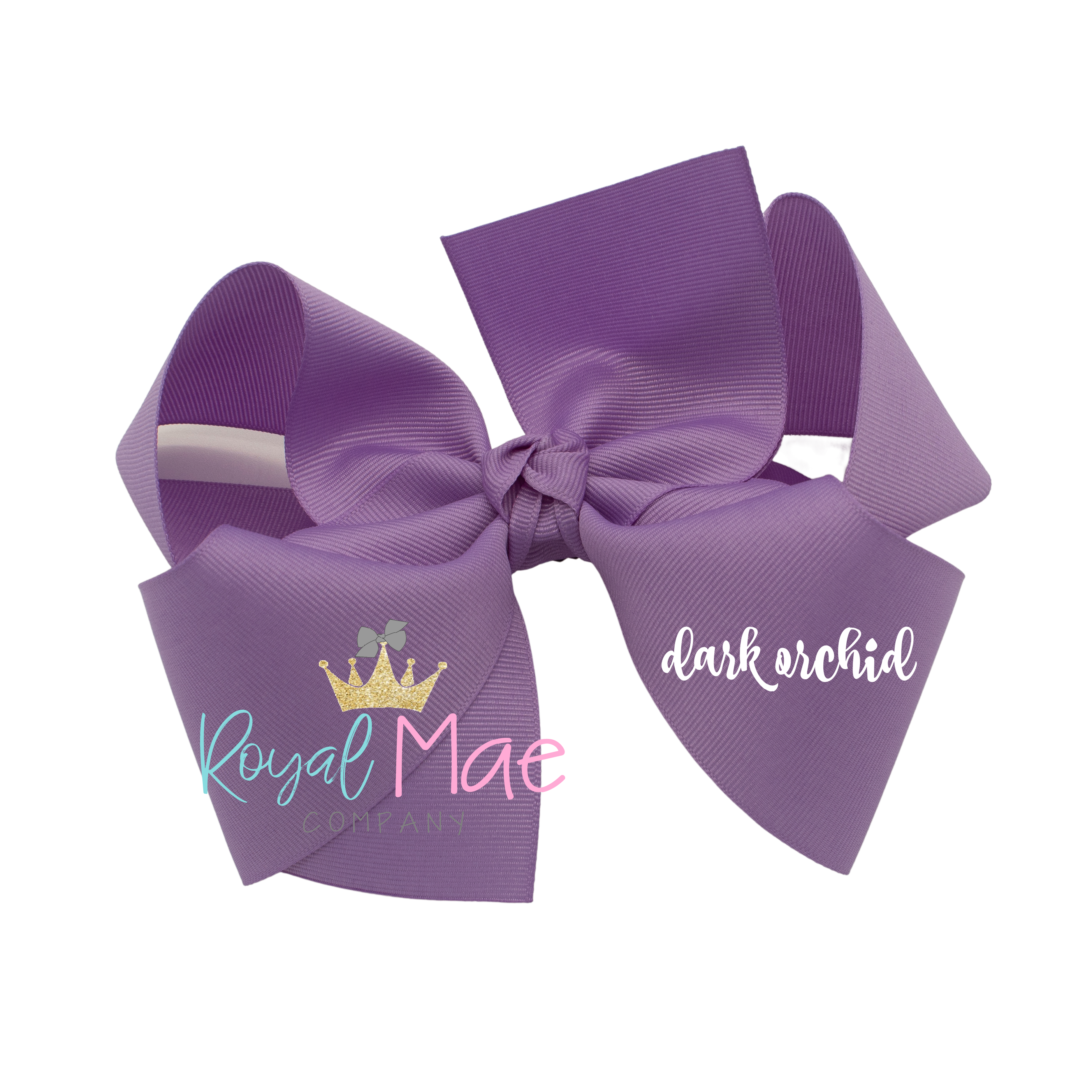 {Dark Orchid} Hair Bow Main image