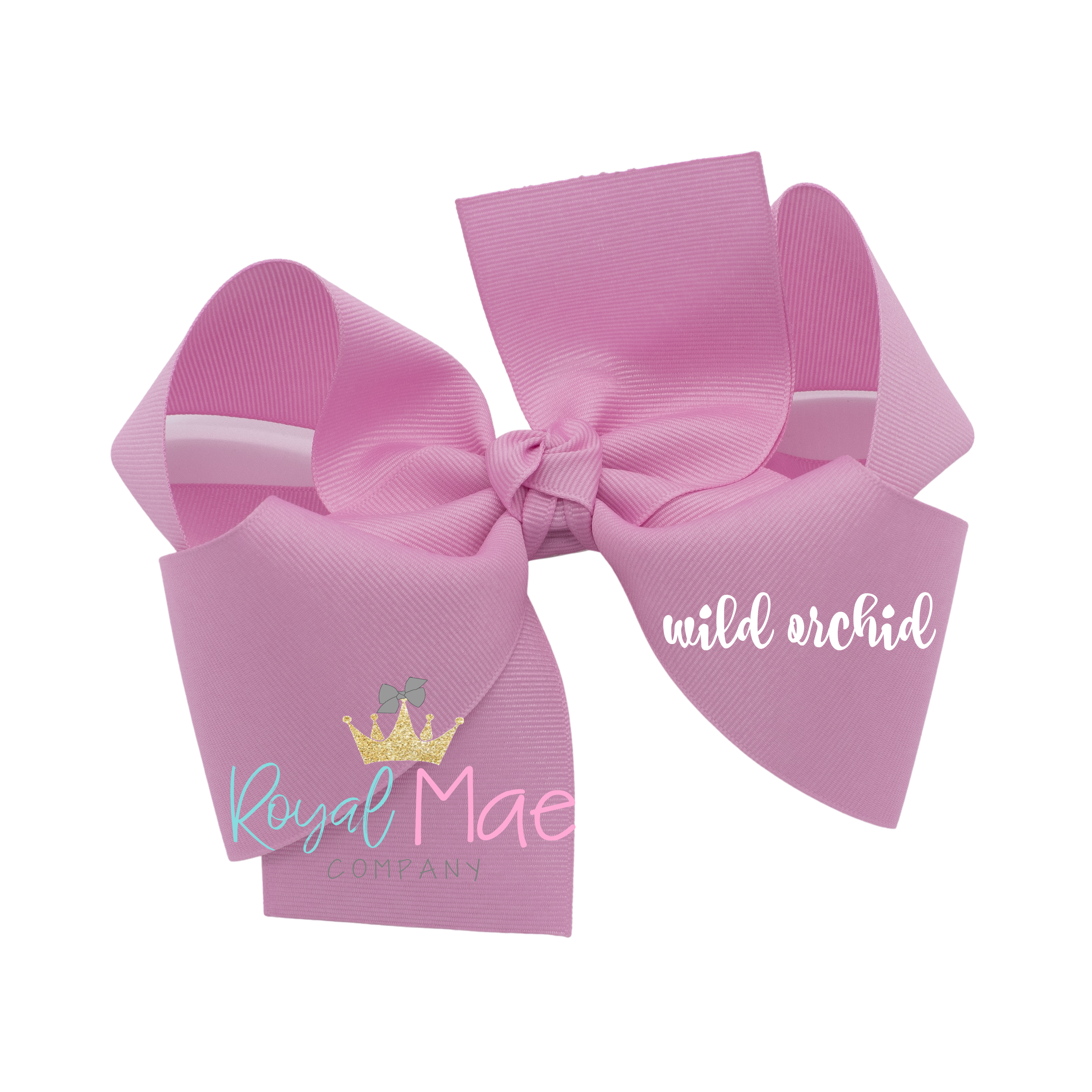 {Wild Orchid} Hair Bow Main image