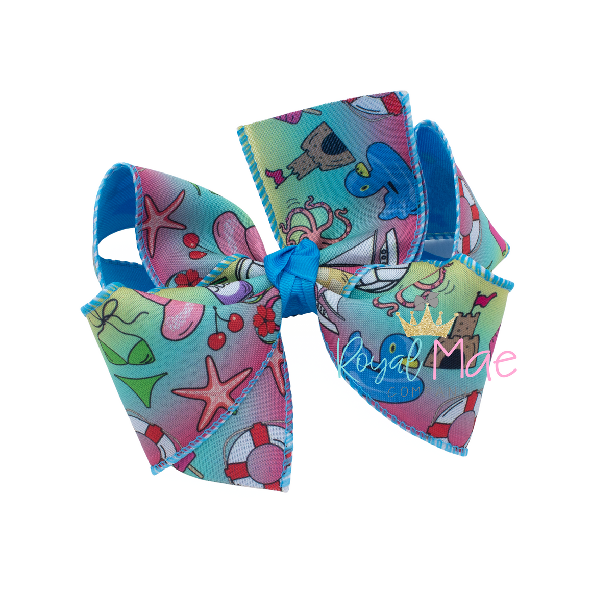 {Pool Party} 2.0 Hair Bow