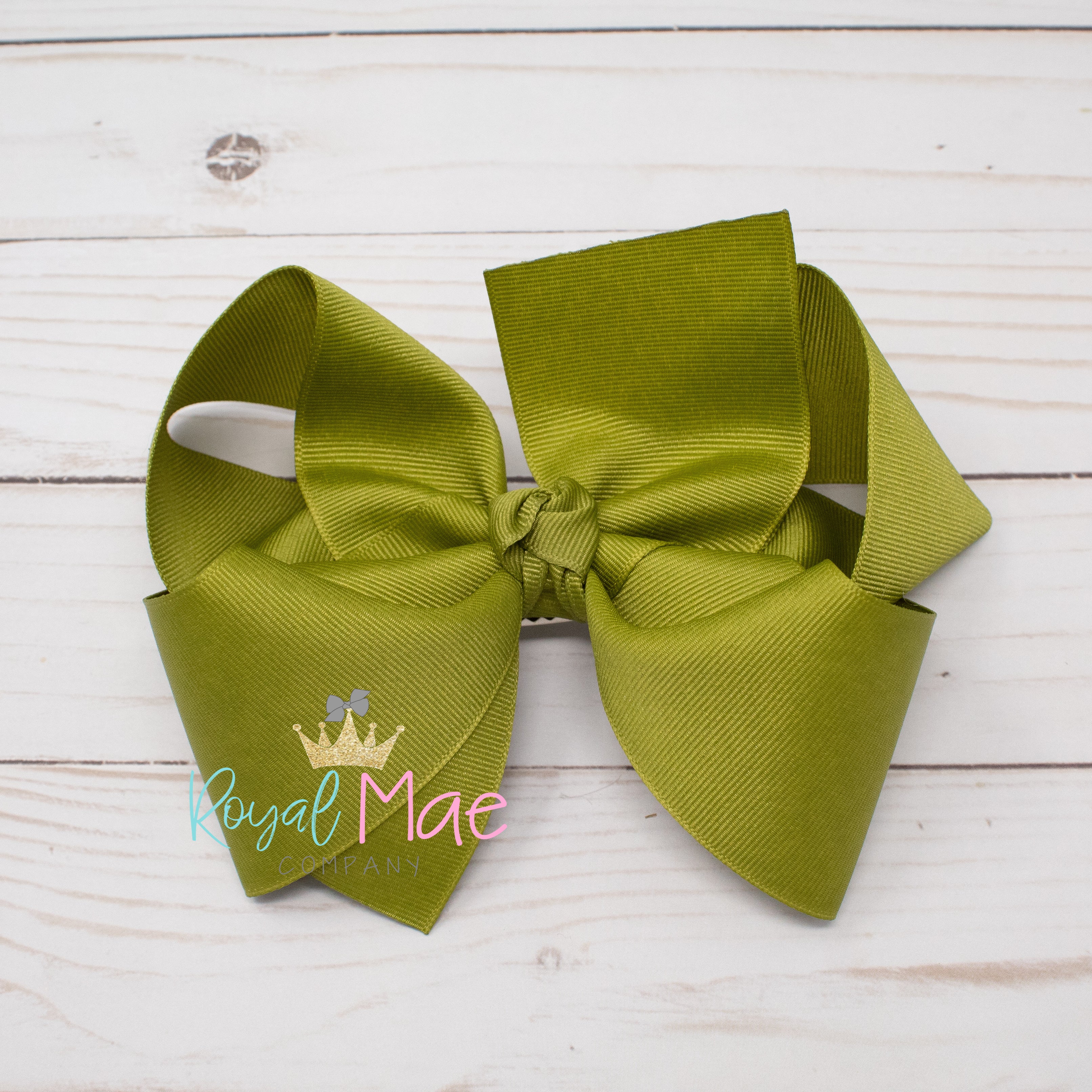 {Jungle Green} Hair Bow Main image