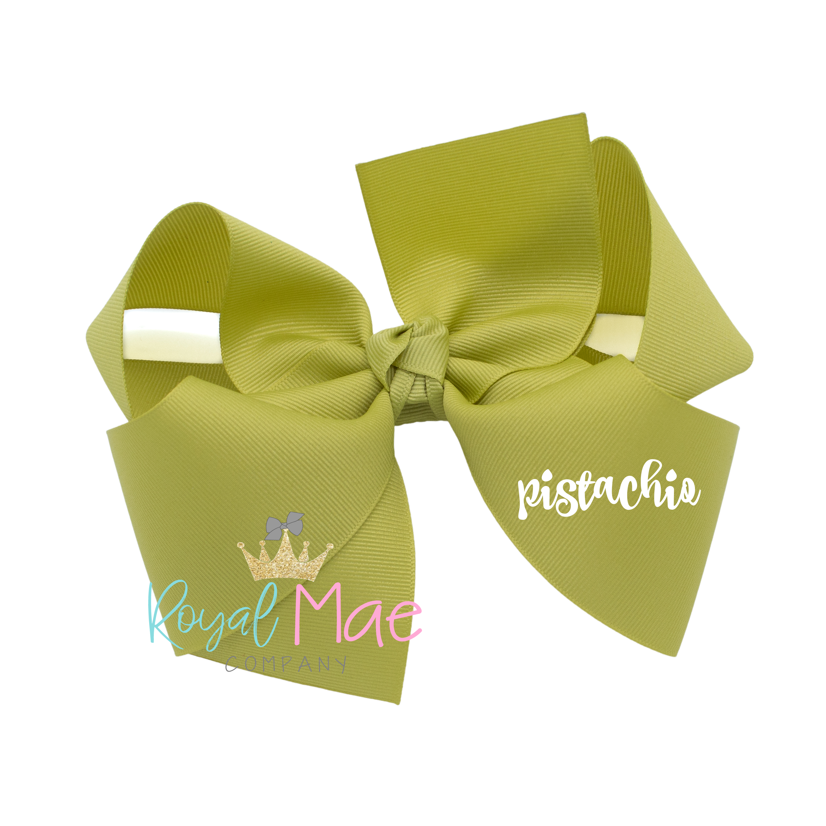 {Pistachio} Hair Bow Main image