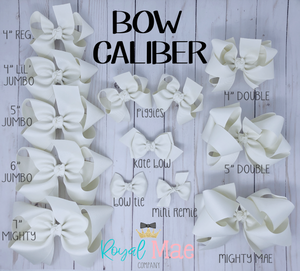 {Taupe} Classic Hair Bow