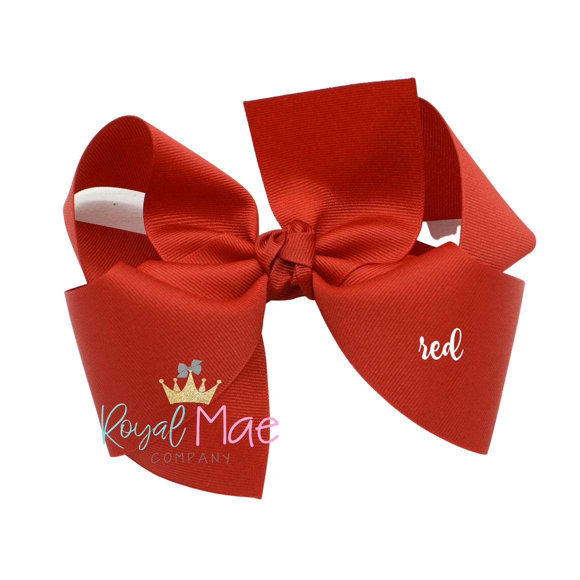 {Red} Hair Bow
